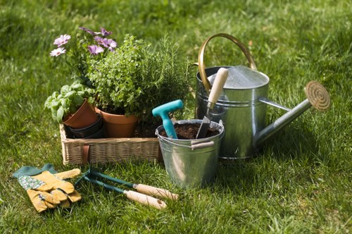 Professional decking services planning materials in Castelnau